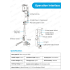 Q18 Selfie Stick Rotazione 360 e Stabilizzatore Cardanico per Fotografia Mobile Gadget Fotografico per Scatti Creativi e Stabili Accessorio Perfetto e Facile da Usare