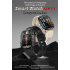 QX11 Smart Watch Uomo IP68 5ATM Sport all'aria aperta Fitness Tracker Monitoraggio della salute 1.96 "BT Call Smartwatch
