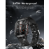 QX11 Smart Watch Uomo IP68 5ATM Sport all'aria aperta Fitness Tracker Monitoraggio della salute 1.96 "BT Call Smartwatch