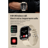 QX11 Smart Watch Uomo IP68 5ATM Sport all'aria aperta Fitness Tracker Monitoraggio della salute 1.96 "BT Call Smartwatch