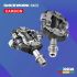 Pedali RACEWORK MTB autobloccanti SPD tacchetti per mountain bike componenti durevoli in acciaio cromato e carbonio comfort e prestazioni per ciclismo fuoristrada e competitivo