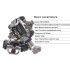 Pedali RACEWORK MTB autobloccanti SPD tacchetti per mountain bike componenti durevoli in acciaio cromato e carbonio comfort e prestazioni per ciclismo fuoristrada e competitivo
