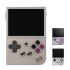 ANBERNIC RG35XX console di gioco portatile retrò supporto PSP design elegante in grigio e viola trasparente schermo IPS vibrante da 35 pollici per gaming classico e nostalgia del gaming