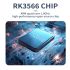 POWKIDDY RGB10 MAX3 console di gioco portatile retro con schermo IPS 5 pollici risoluzione 1280x720 RK3566 alta performance emulatori esperienza di gaming nostalgico personalizzabile