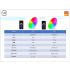 24W Tuya Zigbee Plafoniera Smart Wifi Lampada da soffitto a Led per Soggiorno Controllo Vocale Alexa Illuminazione Versatile ed Efficiente Decorazione della Casa Moderna