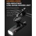 ROCKBROS RHL-1000LUMEN Luce anteriore per bici con 1000 lumen alta luminosità antipioggia ricaricabile Type-C ideale per ciclismo notturno e ciclisti di montagna robusta e versatile