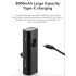 ROCKBROS RHL-1000LUMEN Luce anteriore per bici con 1000 lumen alta luminosità antipioggia ricaricabile Type-C ideale per ciclismo notturno e ciclisti di montagna robusta e versatile