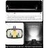 ROCKBROS RHL3000 luce bici anteriore 3000 lumen alta luminosità 10000mAh impermeabile MTB ciclismo su strada torcia elettrica ciclismo notturno accessori ciclismo regolazioni