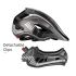 ROCKBROS casco da ciclismo per bambini design rimovibile struttura integrale modellata ventilazione traspirante attrezzatura protettiva per giovani ciclisti sport d'avventura