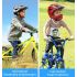 ROCKBROS casco da ciclismo per bambini design rimovibile struttura integrale modellata ventilazione traspirante attrezzatura protettiva per giovani ciclisti sport d'avventura
