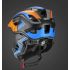 ROCKBROS casco da ciclismo per bambini design rimovibile struttura integrale modellata ventilazione traspirante attrezzatura protettiva per giovani ciclisti sport d'avventura