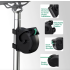 Corda di traino flessibile per bicicletta ideale per ciclismo in montagna accessori leggeri per genitori e figli sistema di trazione facile da installare avventure in bici sicure