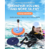 Ventilatore immersioni subacquee Z270 Z500 con regolatore respirazione ricaricabile attrezzatura snorkeling waterproof esplorazione marina fino a 10 metri durata batteria estesa