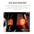 Magicshine SEEMEE300 fanale posteriore LED intelligente WarnSafe Impermeabile IPX6 300 lumen per sicurezza ciclistica Visibilità 360° ciclismo urbano outdoor accessorio di sicurezza