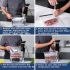 Fornello di Precisione per Macchina Sous Vide Dispositivo Culinario Innovativo per Chef a Casa Controllo della Temperatura Facile da Usare per una Cottura Versatile e Piatti Perfettamente Cotti