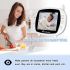 Baby Monitor Video Senza Fili SP850 Schermo LCD 35 Pollici Audio Bidirezionale Genitorialità Moderna Visione Notturna Monitoraggio Remoto Sicurezza Bambino Design Compatto