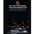 TOWILD TL03Pro Luce Posteriore Bicicletta LED con Sensore di Frenata Intelligente e Flash a Sette Colori Plastica ABS Resistente per Sicurezza e Visibilità Massima