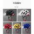 ROCKBROS Casco ciclismo ultraleggero con ricarica USB e protezione rete insetti ideale per MTB e ciclismo urbano certificazione CE accessori bici confortevoli e sicuri