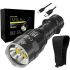 Torcia Nitecore TM9K PRO 9900 lumen ricarica USB-C torcia per ricerca e salvataggio con raggio 510 metri torcia leggera e durevole ideale per avventura e forze dell'ordine