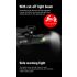 TOWILD CL1200 Lampada Frontale LED 1200LM Luce per Bici USB Ricaricabile Impermeabile con Batteria 21700 4000mAh per Ciclismo Notturno e Avventure Outdoor Visibilità e Sicurezza