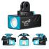 TrustFire D2R Luce Anteriore per Bicicletta 450LM Impermeabile IP66 e Durevole Luce per Bici Ricaricabile Tipo-C Perfetta per Ciclismo Urbano e Mountain Bike
