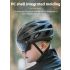 Casco da bicicletta ROCKBROS ultraleggero modellato integralmente traspirante con occhiali da sole MTB resistenza agli urti perfetto per ciclismo su strada e sistema di ventilazione