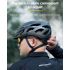 Casco da bicicletta ROCKBROS ultraleggero modellato integralmente traspirante con occhiali da sole MTB resistenza agli urti perfetto per ciclismo su strada e sistema di ventilazione