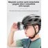 Casco da bicicletta ROCKBROS ultraleggero modellato integralmente traspirante con occhiali da sole MTB resistenza agli urti perfetto per ciclismo su strada e sistema di ventilazione