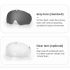 Casco da bicicletta ROCKBROS ultraleggero modellato integralmente traspirante con occhiali da sole MTB resistenza agli urti perfetto per ciclismo su strada e sistema di ventilazione