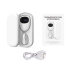 Allarme pipì a letto wireless per bambini con allarme ricaricabile USB e sensore urina wireless per allenamento vasino ragazzi e ragazze autonomia notturna e tranquillità genitori