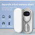 Allarme pipì a letto wireless per bambini con allarme ricaricabile USB e sensore urina wireless per allenamento vasino ragazzi e ragazze autonomia notturna e tranquillità genitori