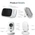 VB603 Video Baby Monitor 2.4G Madre Bambini Telecamere di Sorveglianza con Visione Notturna a Infrarossi Audio Bidirezionale e Connettività a Lungo Raggio per la Sicurezza Infantile