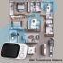 VB603 Video Baby Monitor 2.4G Madre Bambini Telecamere di Sorveglianza con Visione Notturna a Infrarossi Audio Bidirezionale e Connettività a Lungo Raggio per la Sicurezza Infantile