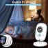 VB603 Video Baby Monitor 2.4G Madre Bambini Telecamere di Sorveglianza con Visione Notturna a Infrarossi Audio Bidirezionale e Connettività a Lungo Raggio per la Sicurezza Infantile