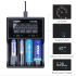 XTAR VC4SL Caricabatterie 18650 21700 Ricarica Rapida QC3.0 USB Type-C Compatibilità Versatile Batterie Ricaricabili al Litio Tecnologia di Ricarica Rapida Gestione dell'Energia Sostenibile