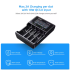 XTAR VC4SL Caricabatterie 18650 21700 Ricarica Rapida QC3.0 USB Type-C Compatibilità Versatile Batterie Ricaricabili al Litio Tecnologia di Ricarica Rapida Gestione dell'Energia Sostenibile