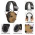 Paraorecchie da Rasoio Walkers Cuffie Attive Caccia Tiro Protezione Acustica Elettronica Riduzione Rumore 23dB Design Pieghevole Altoparlanti HD Jack Ingresso Audio Esperienza Sonora