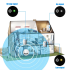 Ripetitore Wi-Fi Amplificatore di segnale wireless Potenziatore di rete esteso Router domestico Attraverso il muro Camera da letto Ricevi in movimento