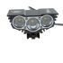 Solarstorm X3 luce bici potente 3000 lumen con versatilità fissaggio impermeabilità IP65 gadget ciclismo nero per visibilità notturna e sicurezza ciclismo