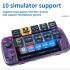 Console giochi portatile POWKIDDY X39pro schermo IPS 4.3 pollici gaming retrò supporto PS1 per un'esperienza di gioco nostalgica e moderna dispositivo intrattenimento con output HD
