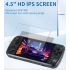 Console giochi portatile POWKIDDY X39pro schermo IPS 4.3 pollici gaming retrò supporto PS1 per un'esperienza di gioco nostalgica e moderna dispositivo intrattenimento con output HD