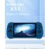 Console di Gioco Portatile POWKIDDY X55 con Schermo IPS da 5.5 Pollici Risoluzione 1280x720 Processore RK3566 Supporto Espansione 256GB Ideale per Appassionati di Giochi Retrò