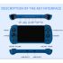 Console di Gioco Portatile POWKIDDY X55 con Schermo IPS da 5.5 Pollici Risoluzione 1280x720 Processore RK3566 Supporto Espansione 256GB Ideale per Appassionati di Giochi Retrò