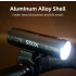 Faretto Bici XOSS XL-1200 Luce Bicicletta 1200 Lumen Lampada Frontale Ricaricabile Accessorio Ciclistico Impermeabile Ricarica Type-C Perfetto per Visibilità e Sicurezza Notturne