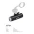 XOSS XL-400 Luce per bici impermeabile con 400 lumen per ciclismo urbano e mountain biking modalità di illuminazione ricaricabile USB per sicurezza e visibilità migliorata