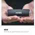 XOSS XL-400 Luce per bici impermeabile con 400 lumen per ciclismo urbano e mountain biking modalità di illuminazione ricaricabile USB per sicurezza e visibilità migliorata