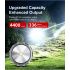 Klarus XT21X Pro torcia LED XHP70.2 4400 lumen ricaricabile ideale per campeggio escursionismo ed emergenze torcia tattica con doppio interruttore e batteria 21700 costruzione robusta