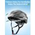 Casco da Bicicletta ROCKBROS con Luce Posteriore LED Ultraleggero e Modellato Integralmente per Sicurezza Ciclismo e Comfort Ideale per Ciclismo Urbano e Mountain Bike