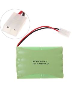 Batteria Ricaricabile Ni-MH 12V AA 1800mAh Alta Capacità ecocompatibile per dispositivi domestici riduzione impronta di carbonio prestazioni stabili senza effetto memoria