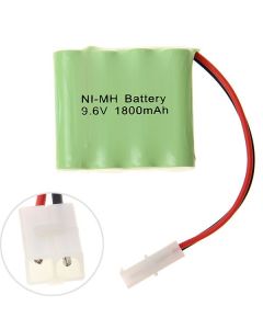 Batteria Ricaricabile Ni-MH 9.6V AA 1800mAh Alta Capacità Eco-compatibile per Dispositivi Elettronici Lunga Durata e Senza Effetto Memoria Soluzione Energetica Affidabile